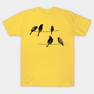 Birds on a wire T-Shirt